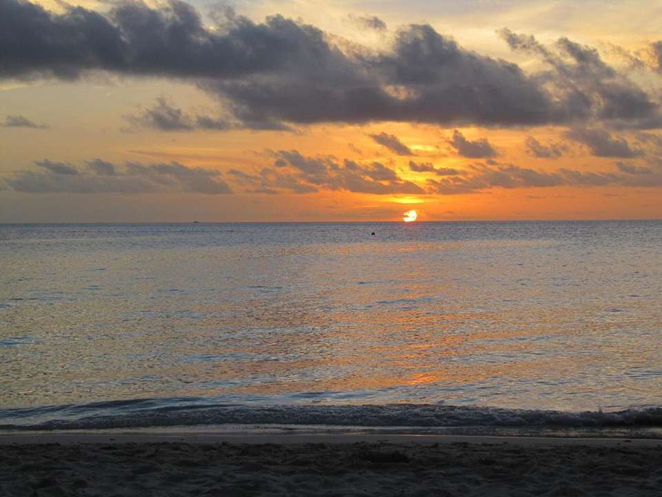 Sonnenuntergang Biyadhoo Island Resort