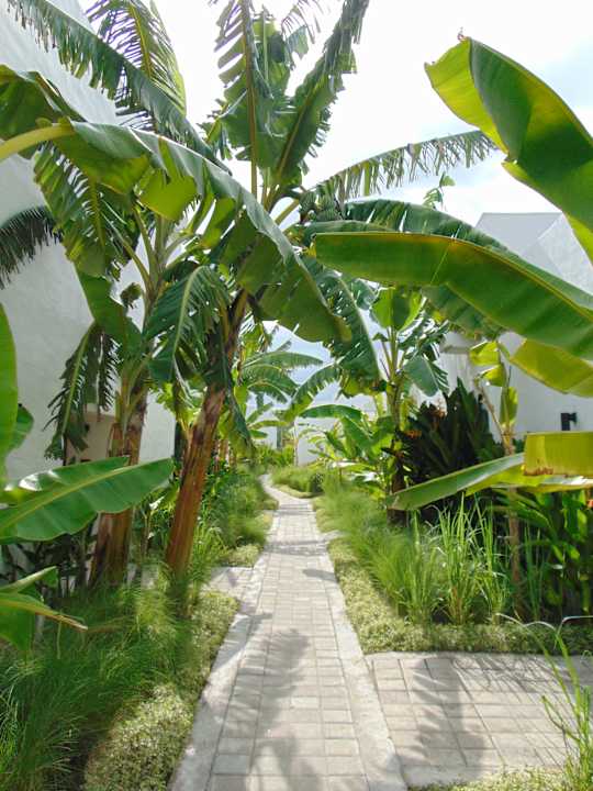 Gartenanlage Amber Lombok Beach Resort