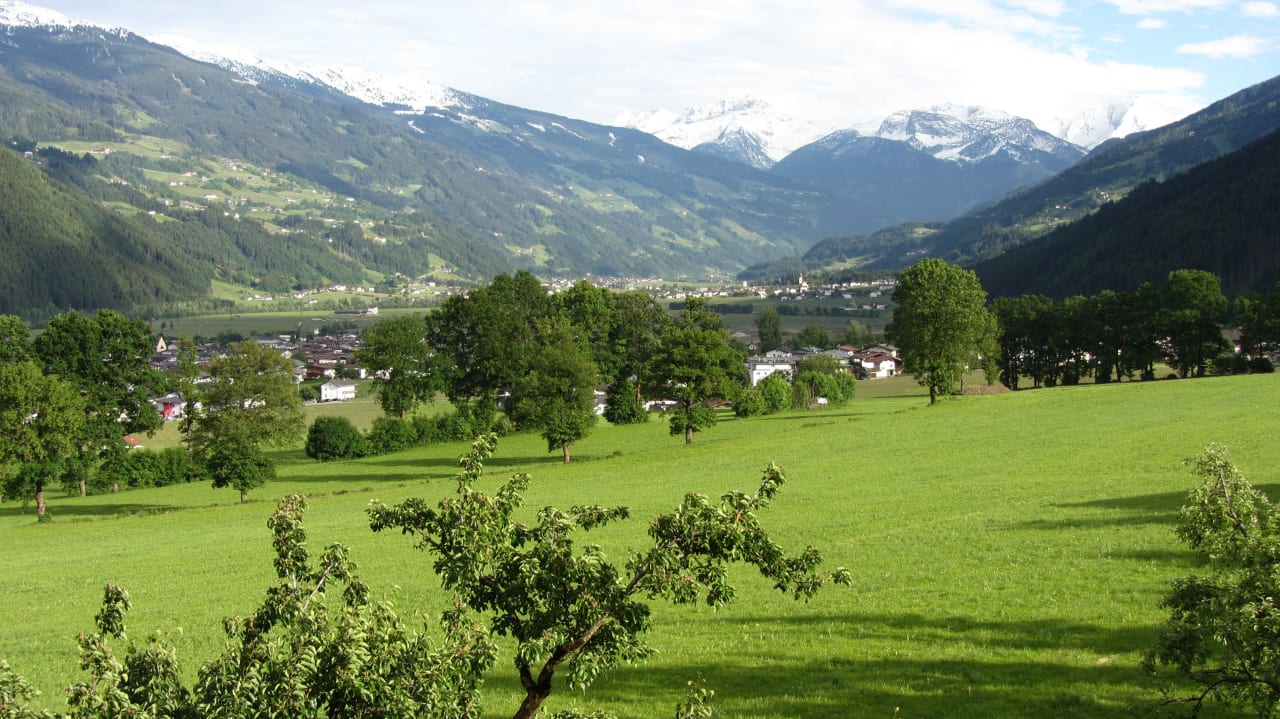 Aussicht von Balkon Landhaus Zeller