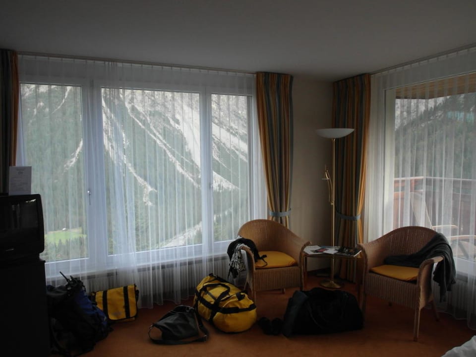 Zimmer mit Ausblick Sunstar Hotel Arosa