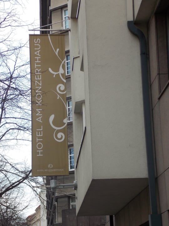 The banner with the hotel name , this is the place Hotel Am Konzerthaus - MGallery