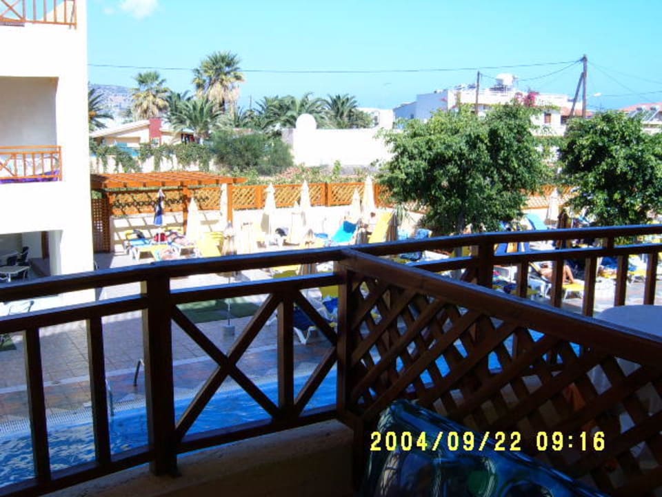 Ausblick vom Balkon Cactus Beach