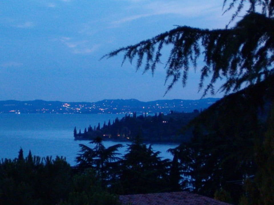 Blick auf den Gardasee Hotel Marco Polo