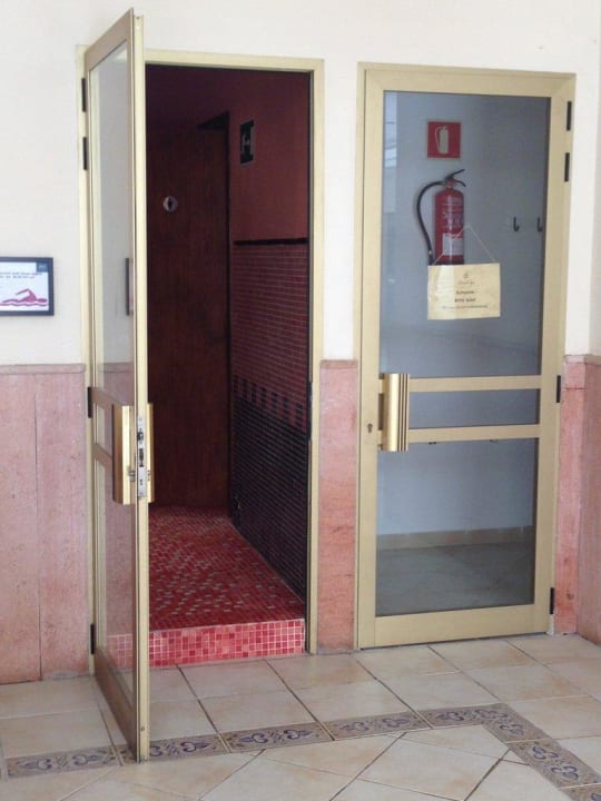 Eingang zur Sauna R2 Lago Playa Park