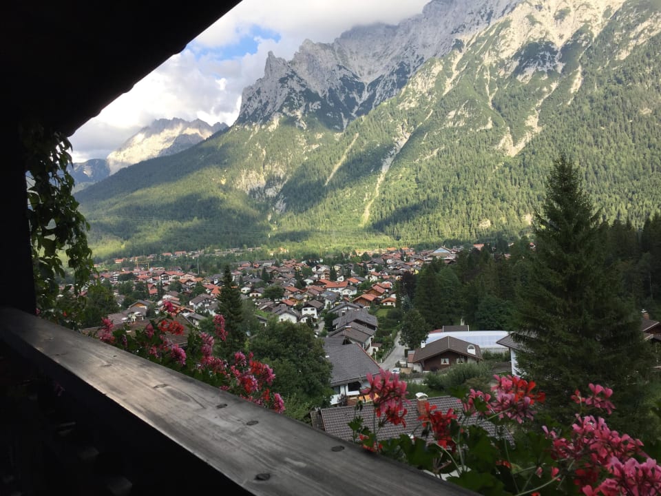 Ausblick Gästehaus Lärchenhang