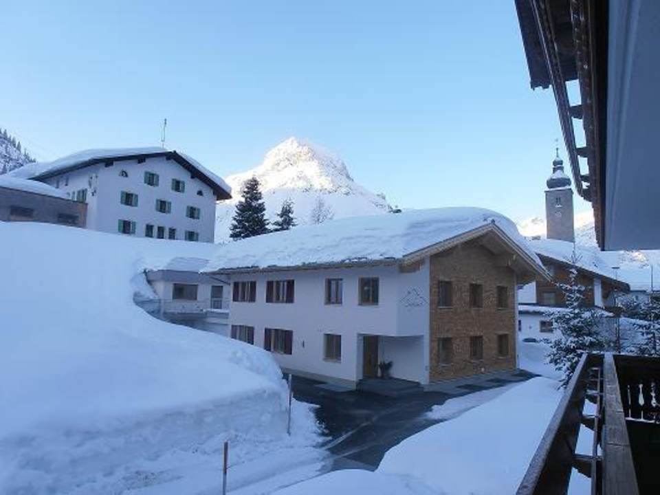 Ausblick vom Balkon Hotel Lavendel