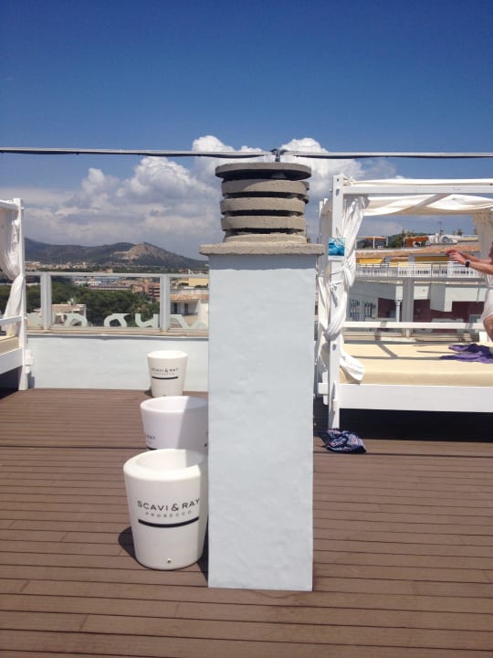 Balinesische Betten Terrasse Hotel Bahia del Sol