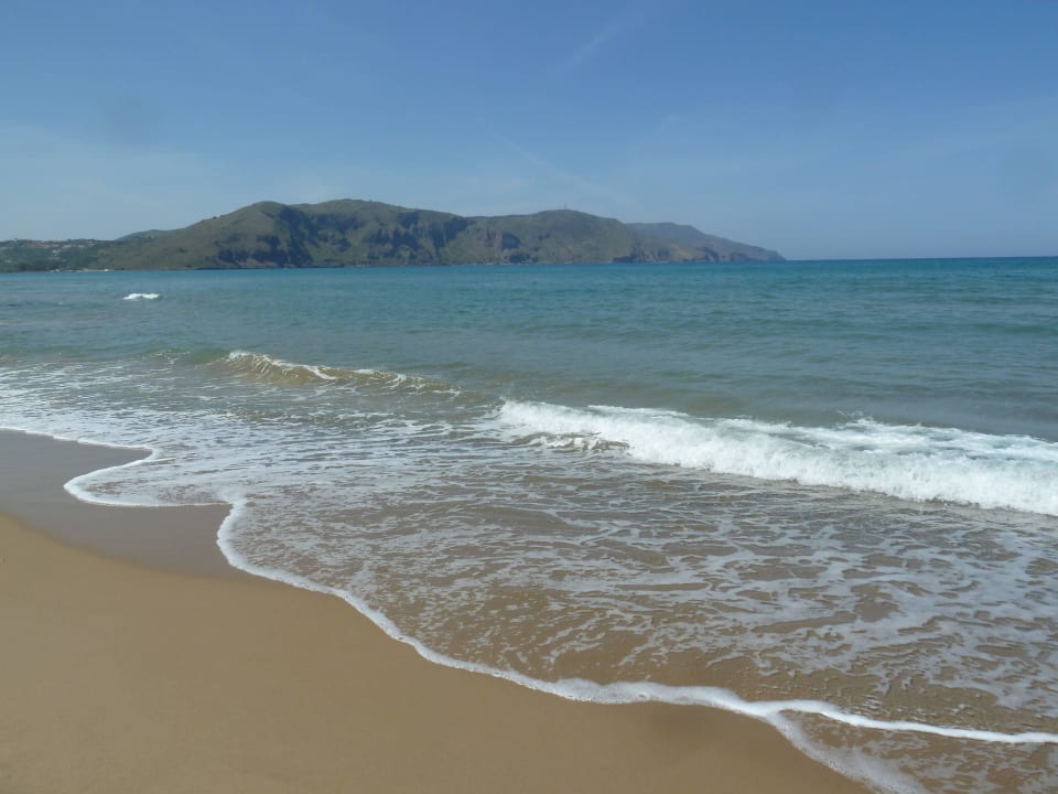 9km langer Strand beginnend vor dem Hotel Corissia Beach Hotel