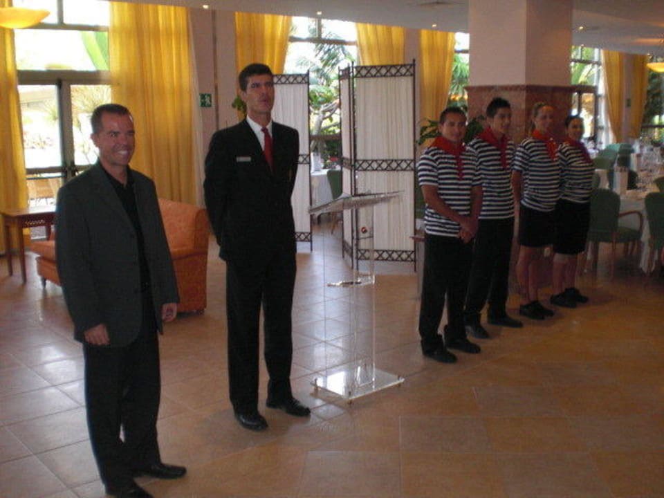 So wurden wir jeden Abend begrüßt SBH Hotel Costa Calma Palace