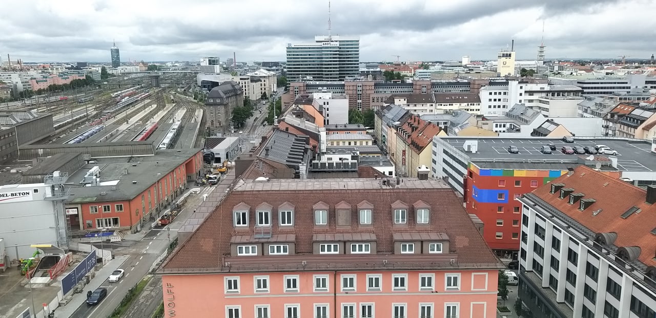 Ausblick NH Collection München Bavaria