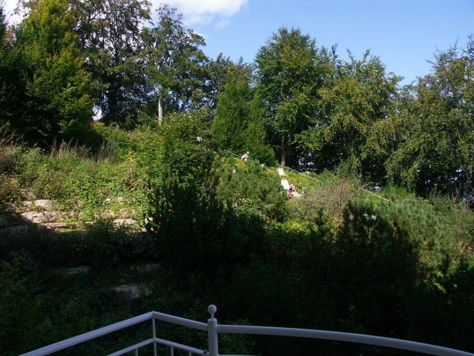 Blick vom Balkon Hotel Kurhaus Sellin
