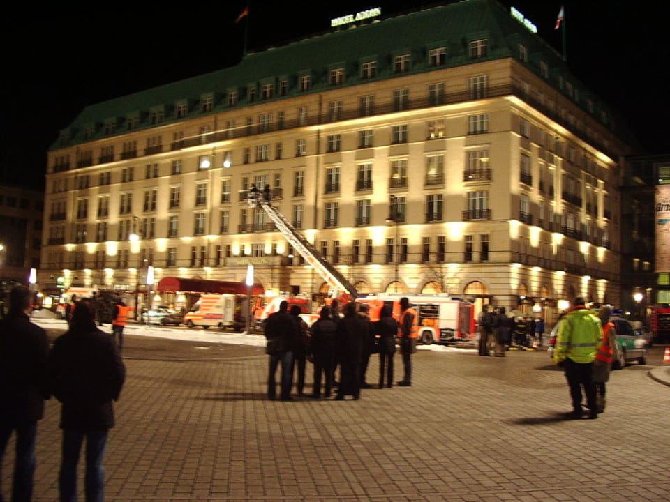 Kein Unglück passiert, hier wurde ein Fiml gedreht Hotel Adlon Kempinski Berlin