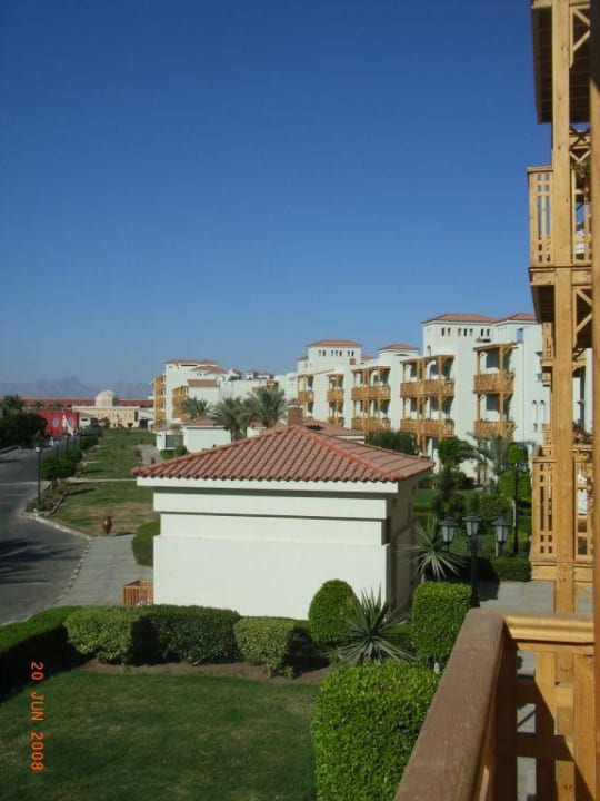 Ausblick vom Balkon Pickalbatros Dana Beach Resort - Hurghada