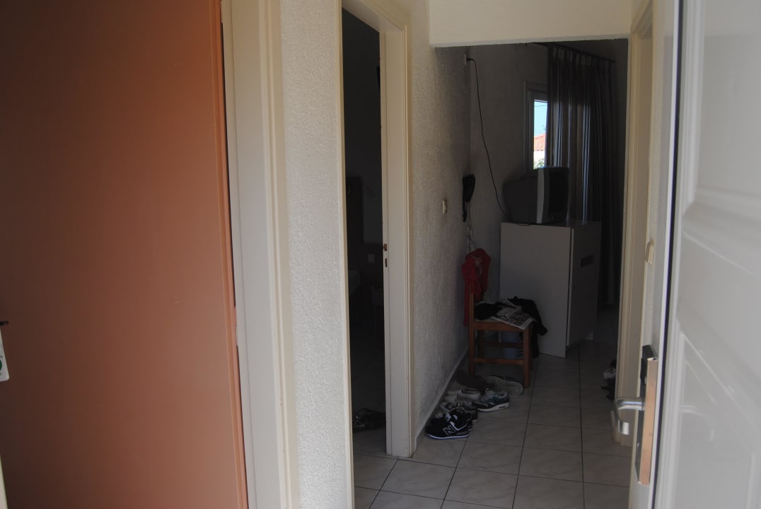 Zutritt zu den jeweiligen Zimmern,Gang Eurohotel Katrin Hotel & Bungalows