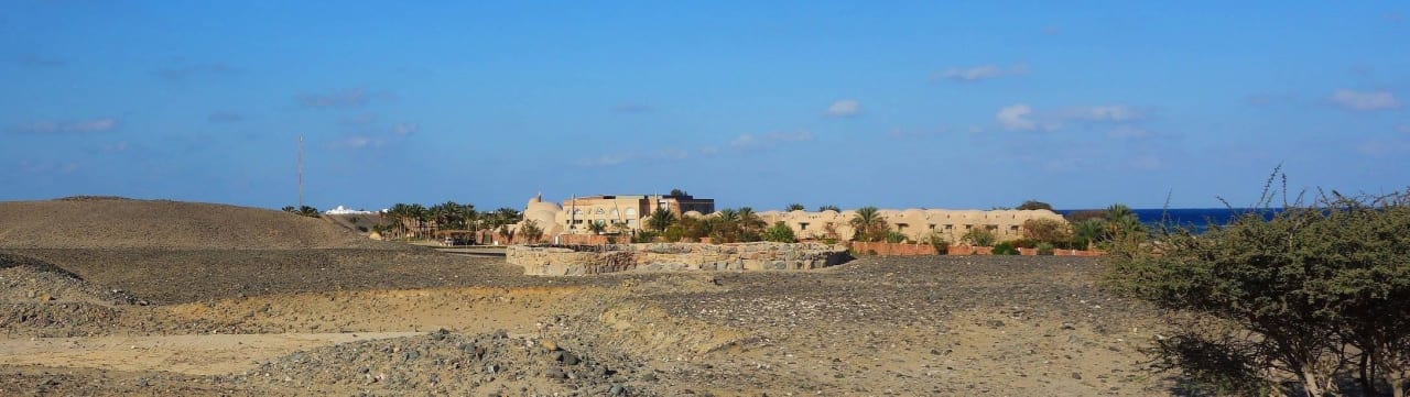 Blick auf die Anlage Shams Alam Beach Resort