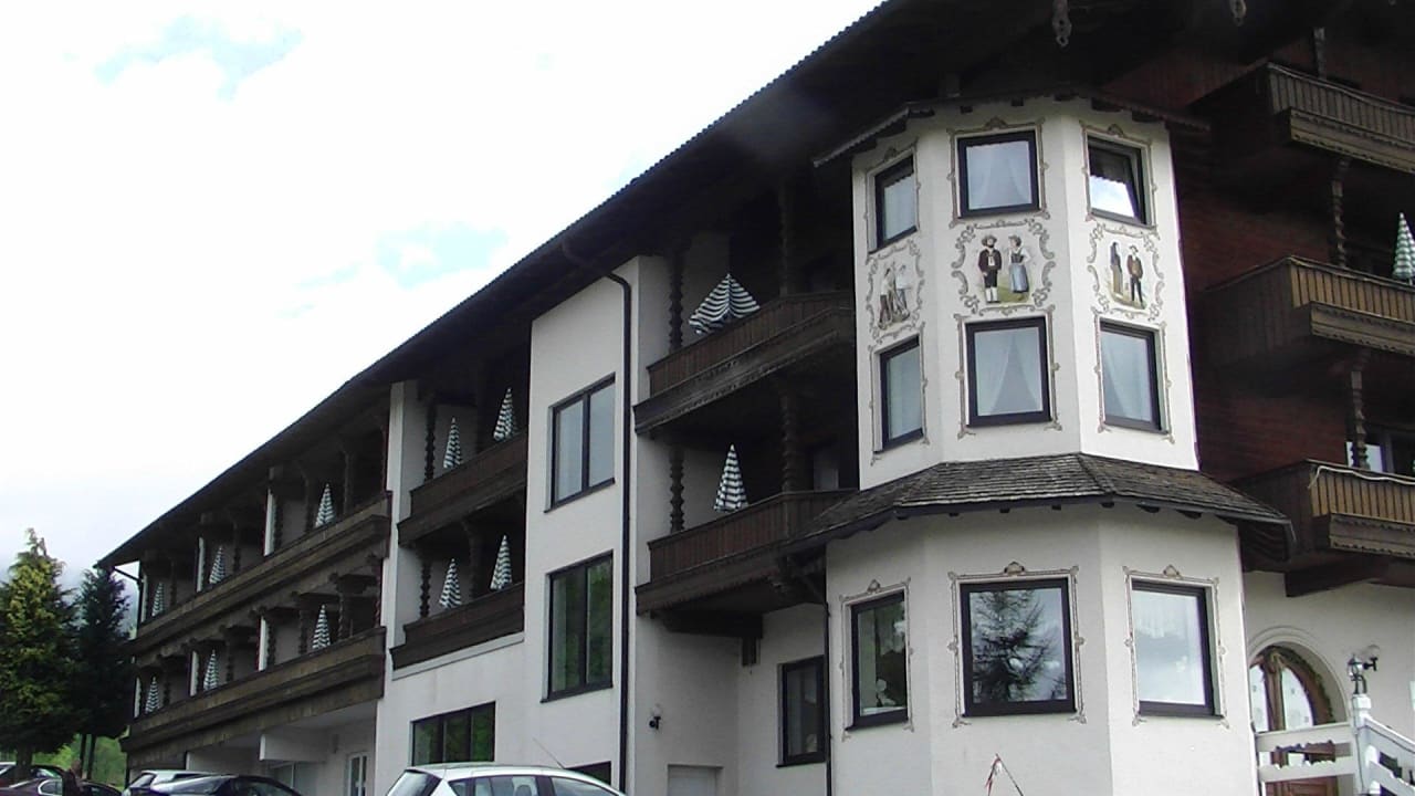 Ansicht vom Eingang her Hotel Bergland-Hof