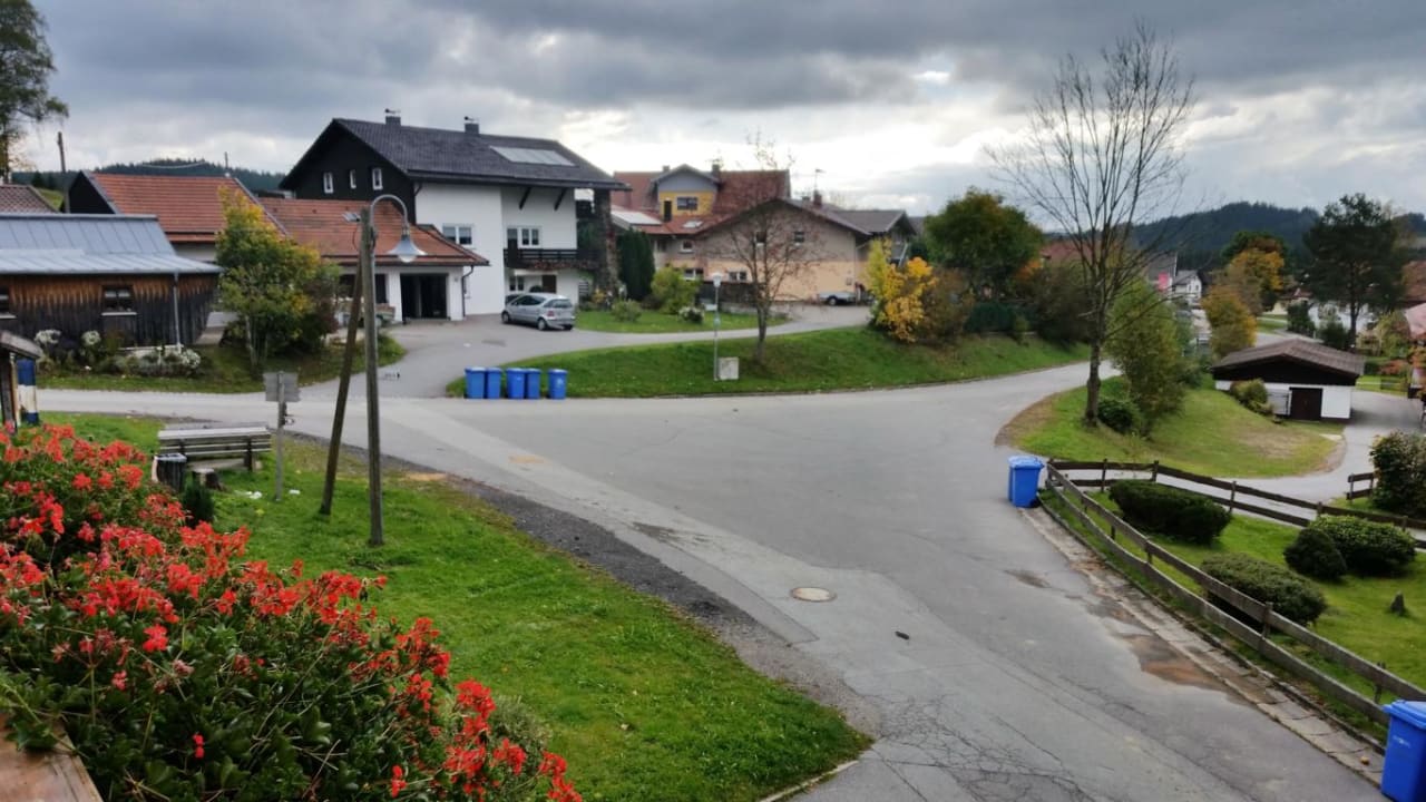 Ausblick Pension Knödlseder zum Brandtner Wirt