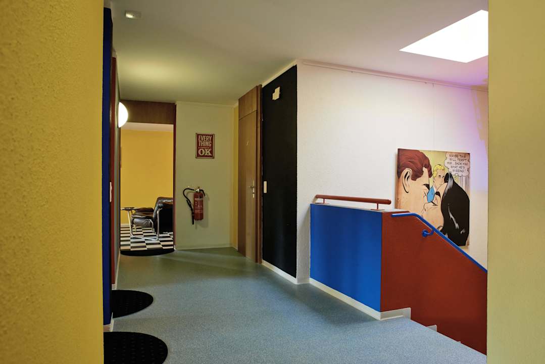 Treppenhaus Budget Hostel Zurich