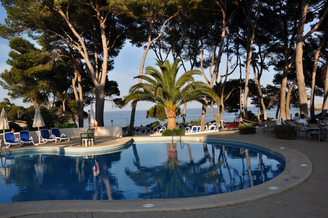 Blick von der Restaurant-Terrasse  Iberostar Waves Pinos Park