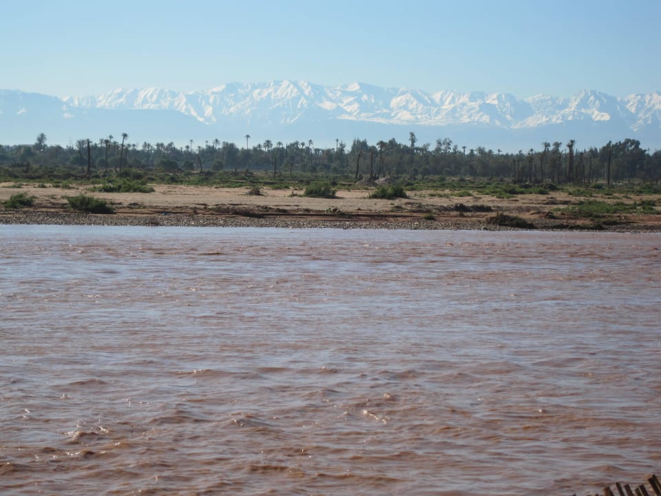Blick auf den Atlas Hotel Kasbah Le Mirage