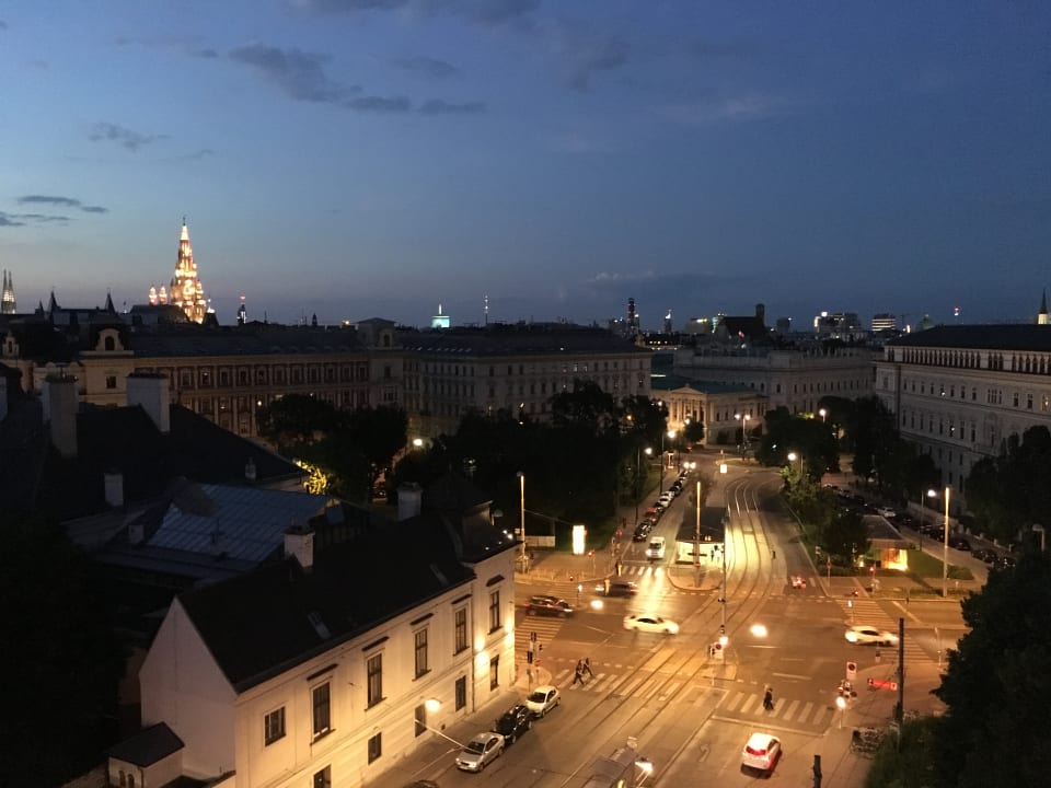 Ausblick 25hours Hotel Wien beim MuseumsQuartier