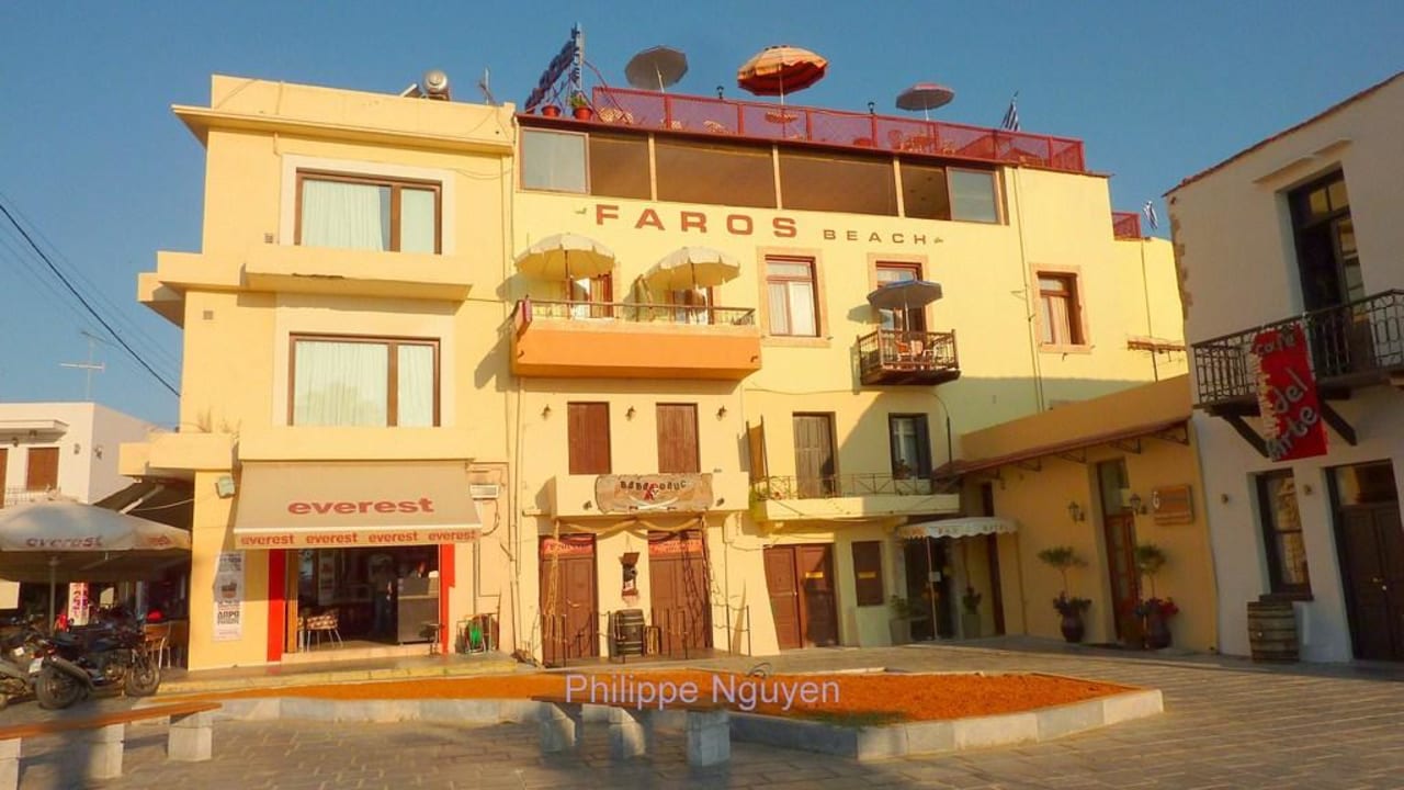 Exterior view Faros Beach Hotel