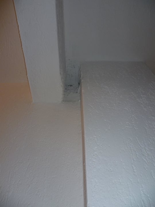 Decke nicht richtig verputzt Hersonissos Palace