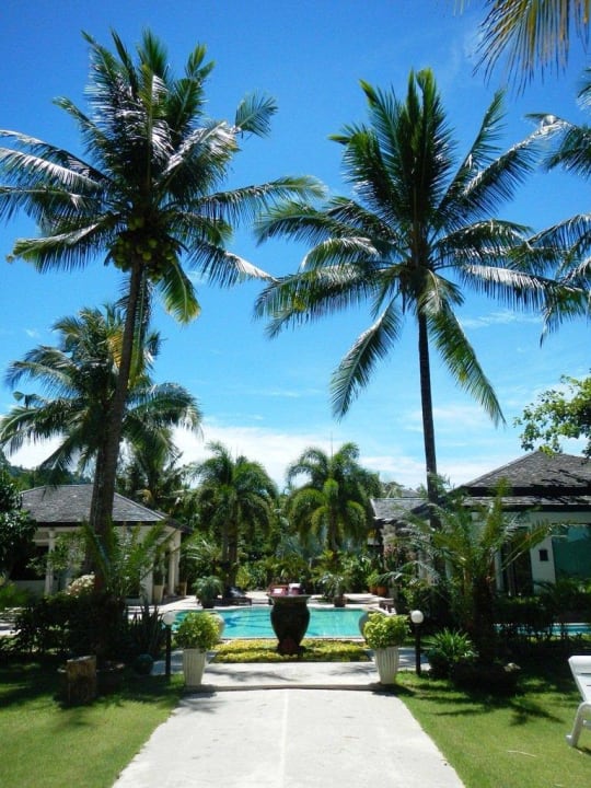 Blick vom Meerseite aus The Anda Mani Khaolak Beachfront Villas