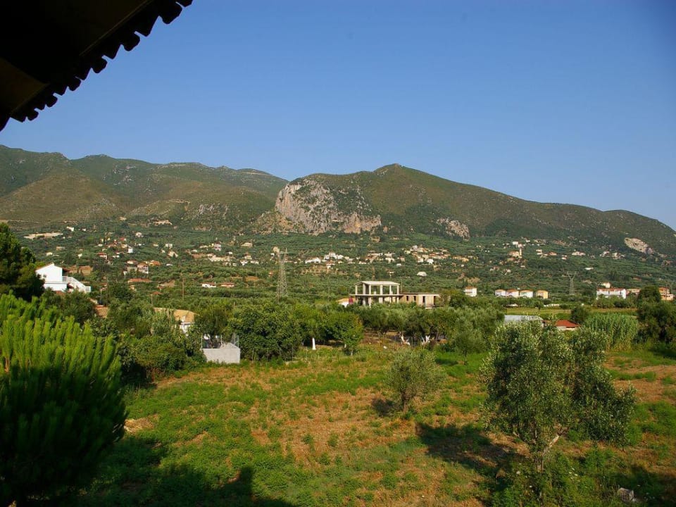 Ausblick vom Balkon Pension To Konaki