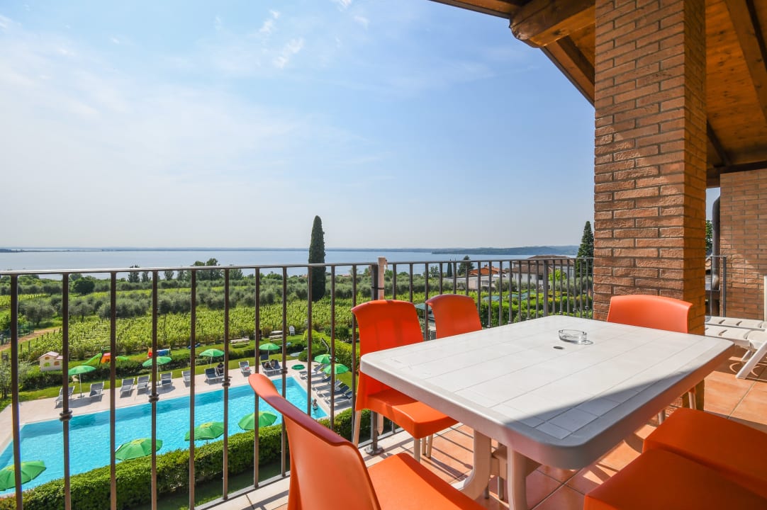 Ausblick Hotel Residence Corte Ferrari