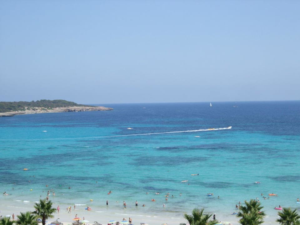 Super schöner Strand Hipotels Mediterraneo