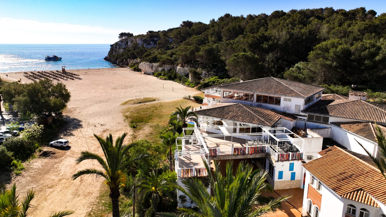Ausblick Flipflop Cala Romantica