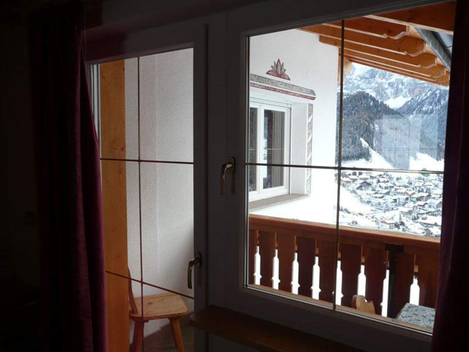 Ausblick/Balkon Schlafzimmer (Schlern) Ferienwohnungen Plotschhof