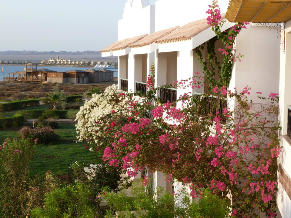 Blick vom Balkon Lahami Bay Beach Resort