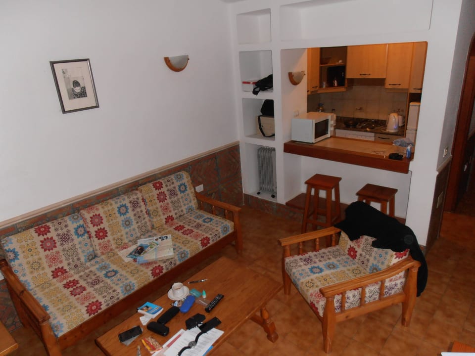 Pok.dzienny z aneksem kuchennym Apartamentos Las Palmeras