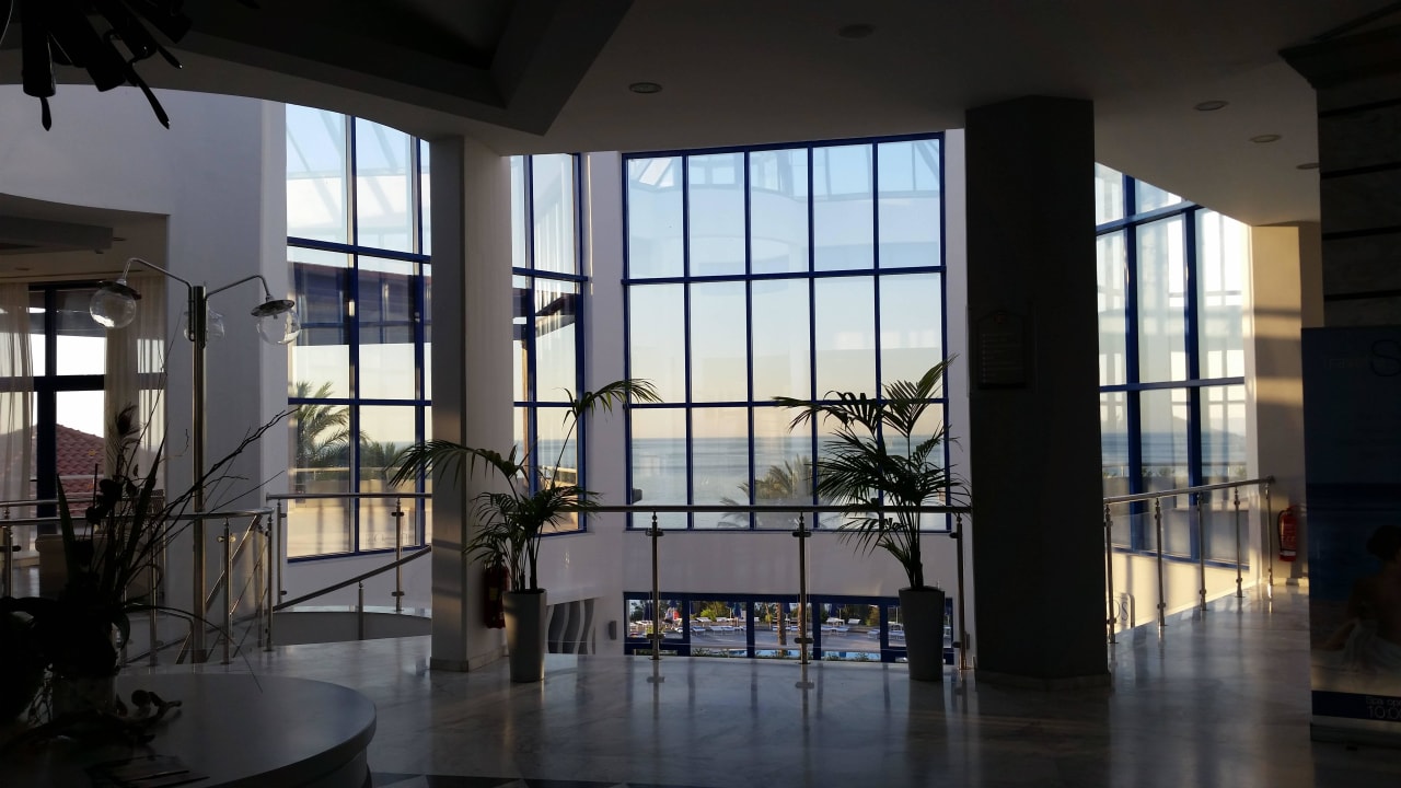 Ausblick aus der Lobby Rodos Princess Beach Hotel & Spa