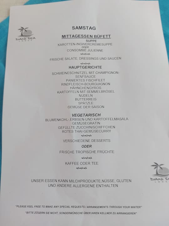 Gastro Hotel Diani Sea Lodge