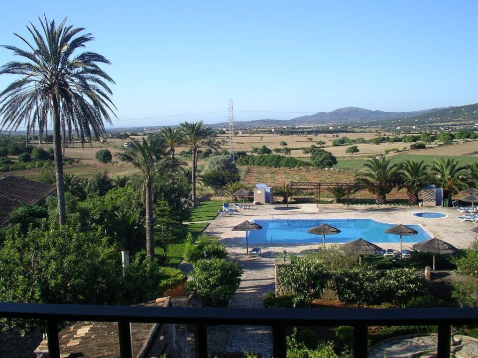 Ausblick vom Zimmer - morgens Hotel Son Trobat Wellness & Spa