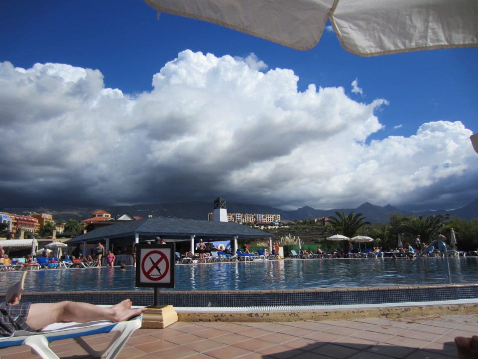 Wolken über dem Teidemassiv Bahia Principe Sunlight Costa Adeje