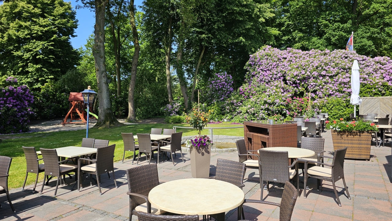 Gartenanlage Flair Hotel Hubertus