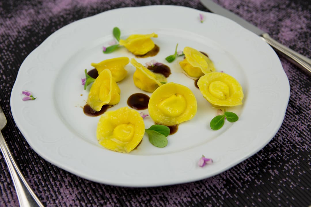 Home made ravioli Hotel Orso Grigio