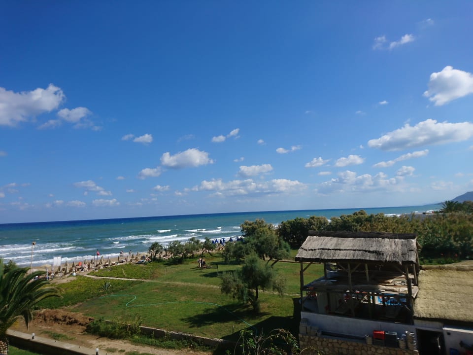 Blick vom Balkon Vantaris Luxury Beach Resort