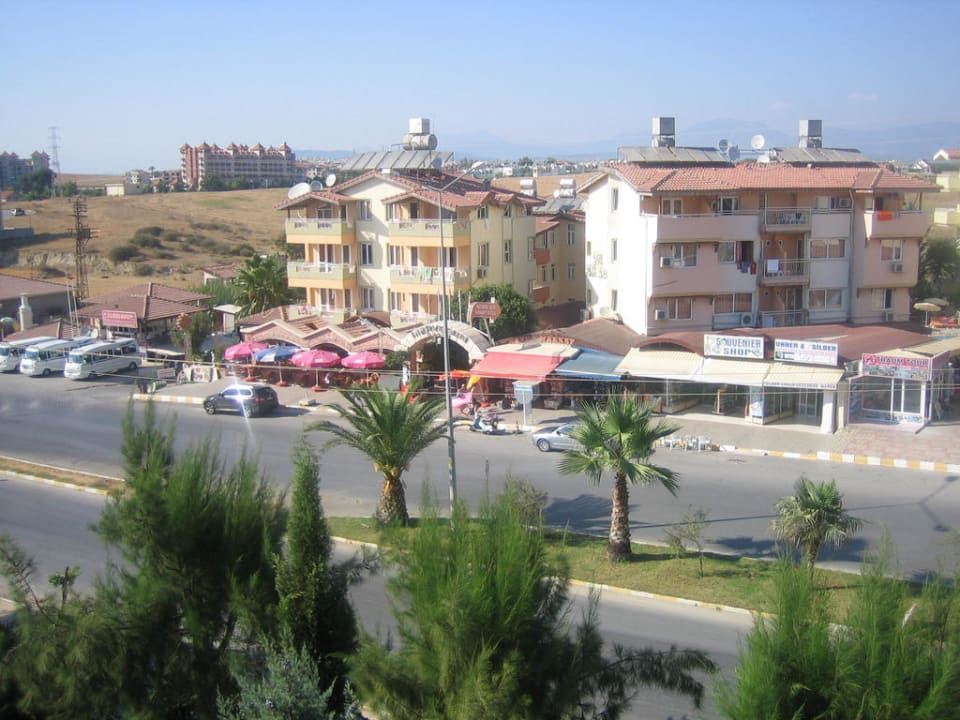 Aussicht von unseren Zimmer Seaden Corolla Hotel