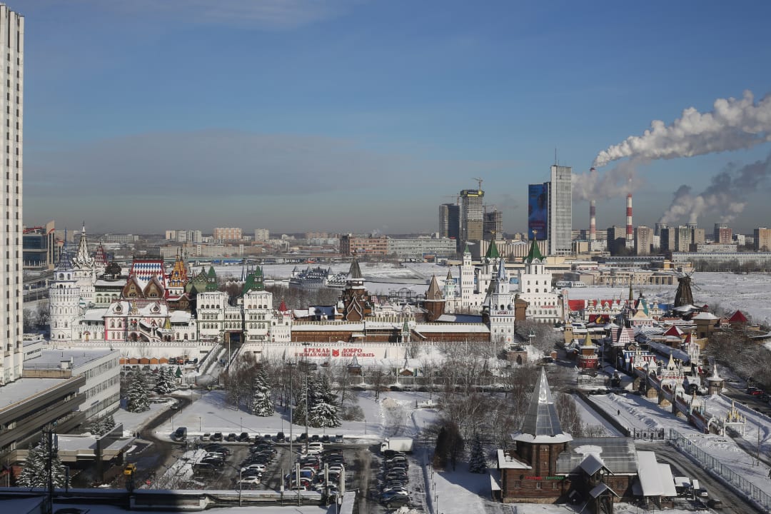 Ausblick Izmailovo Alfa Hotel
