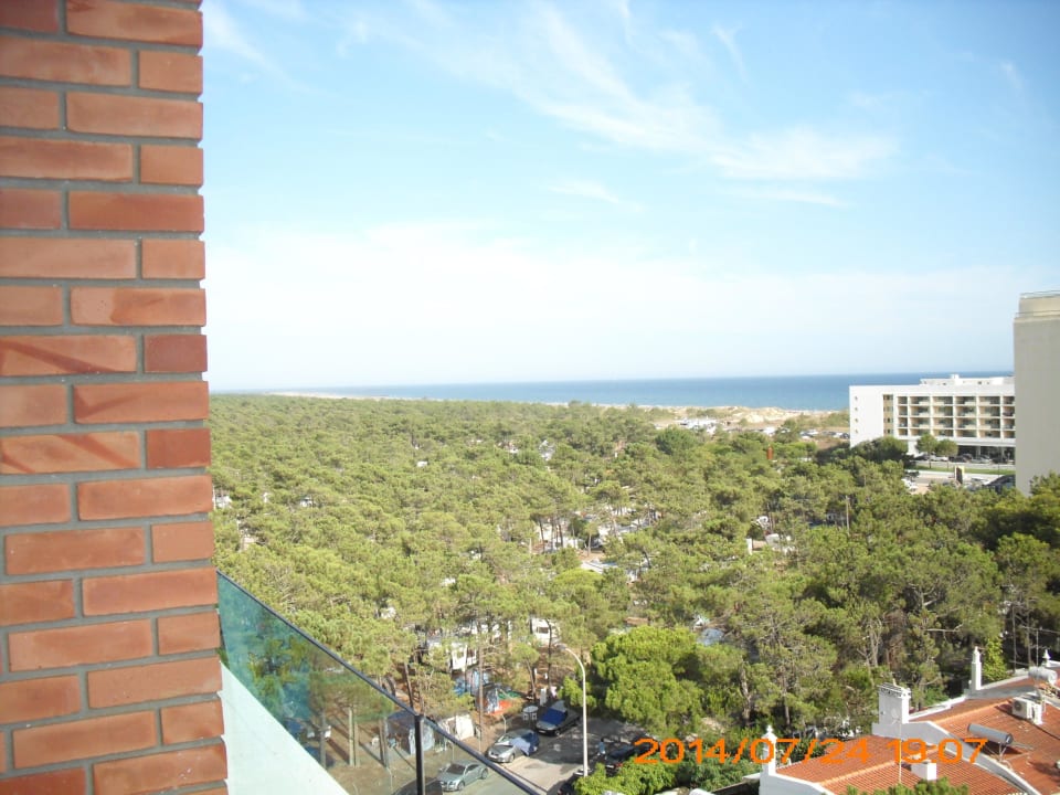 Blick aus meinem Zimmer nach links gerichtet Alcazar Hotel & Spa