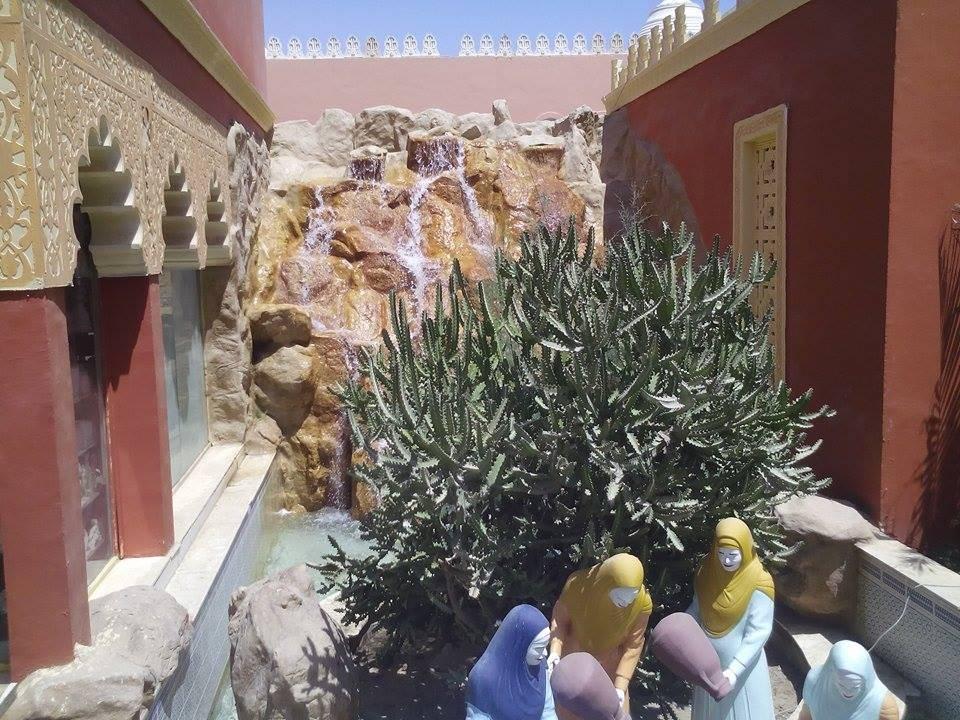 Eingangsbereich des Hotels Pickalbatros Alf Leila Wa Leila Resort - Neverland Hurghada
