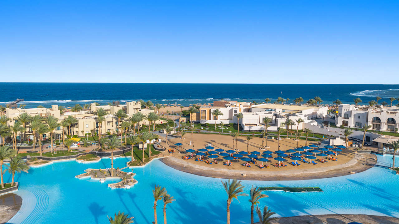 Außenansicht Pickalbatros Palace Hotel-Port Ghalib