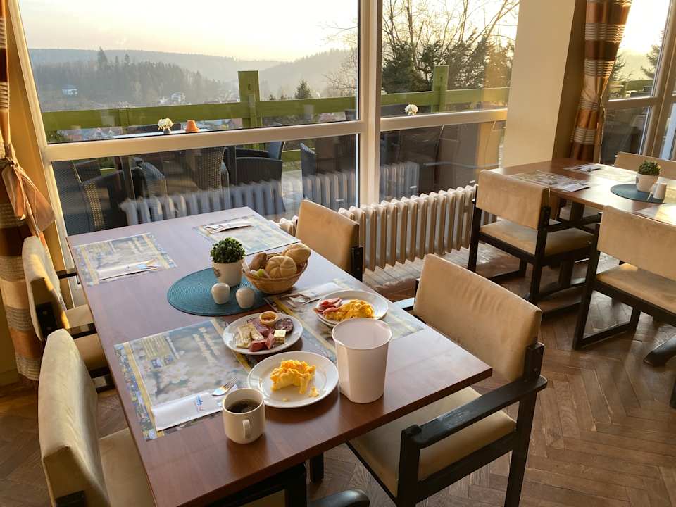 Ausblick Ferien Hotel Rennsteigblick