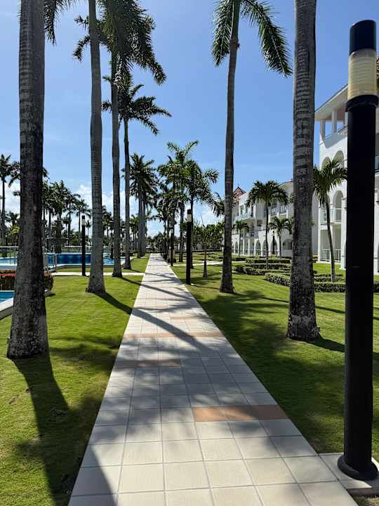 Gartenanlage Hotel Riu Palace Mexico