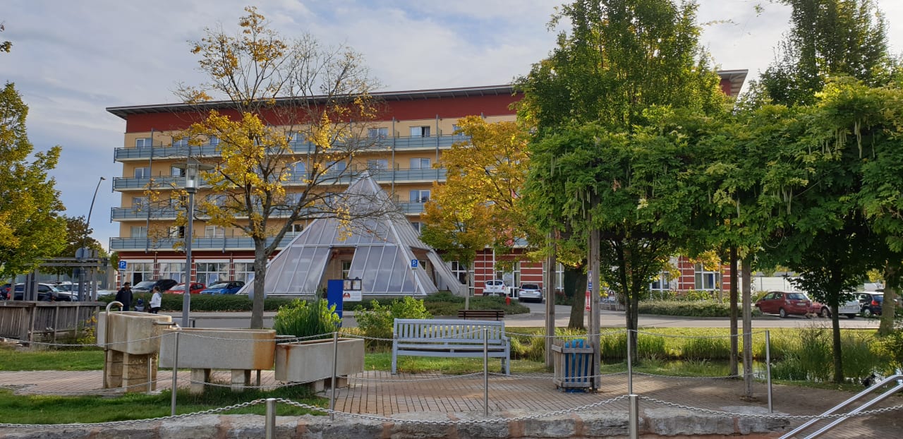 Außenansicht Kurhotel Pyramide
